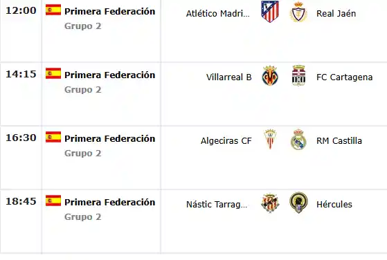 primera federacion jornada9 domingo25 2026 tiroalpalo